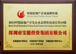 寶能集團入圍中國房地產(chǎn)品牌價值成長性10強，北京品牌管理策略再獲認(rèn)可